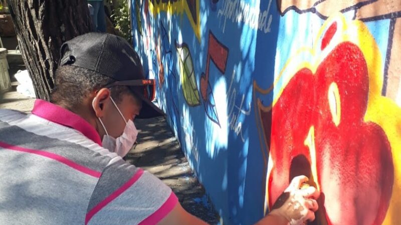 Centro de Referência da Juventude realiza bate-papo sobre “Protagonismo juvenil através do grafite”