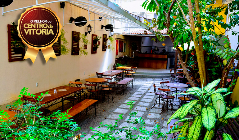 Jardim Secreto no Centro de Vitória