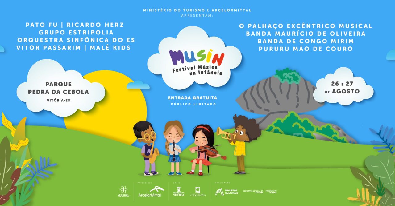 Pedra da Cebola recebe Festival Música na Infância e vira Palco ao céu
