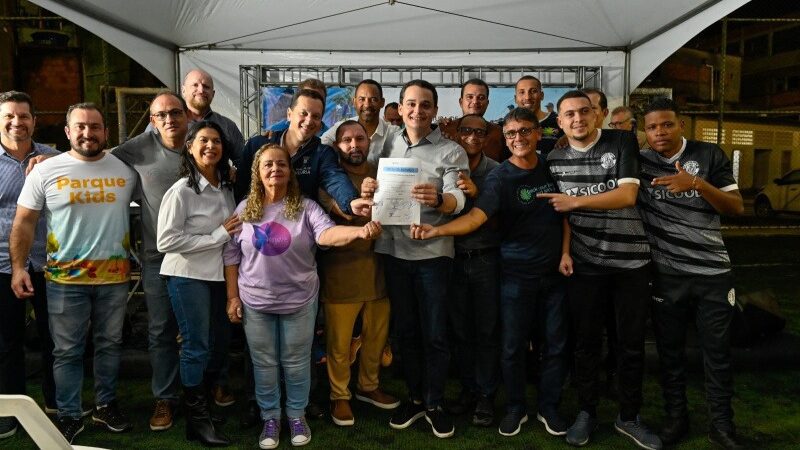 Comunidade de Andorinhas terá novo campo de grama sintética