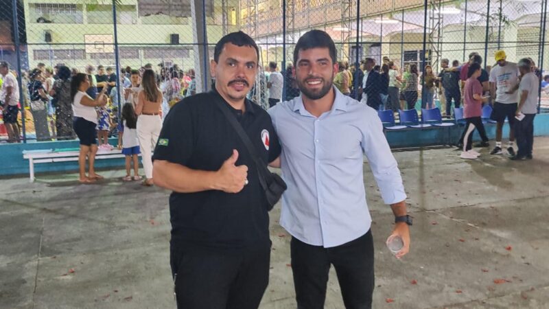 Junior FFH, Liderança do Centro de Vitória e Servidor da Regional 1, Prestigia Aylton Dadalto pela Vitória no Conselho de Segurança da Região 5 de Vitória
