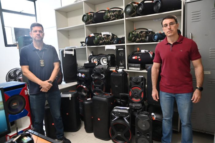 Operação histórica contra poluição sonora na capital do estado, durante o carnaval, que resultou em 40 caixas de som recolhidas