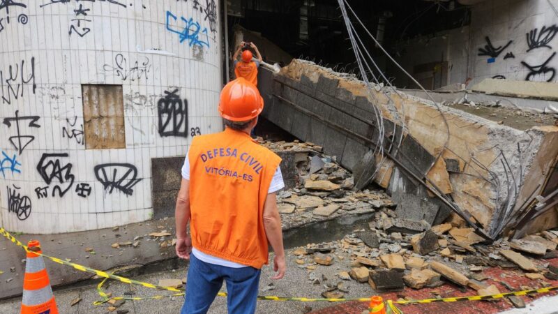TJES vai devolver prédio onde marquise caiu; prefeitura diz que 383 imóveis têm irregularidades no Centro de Vitória