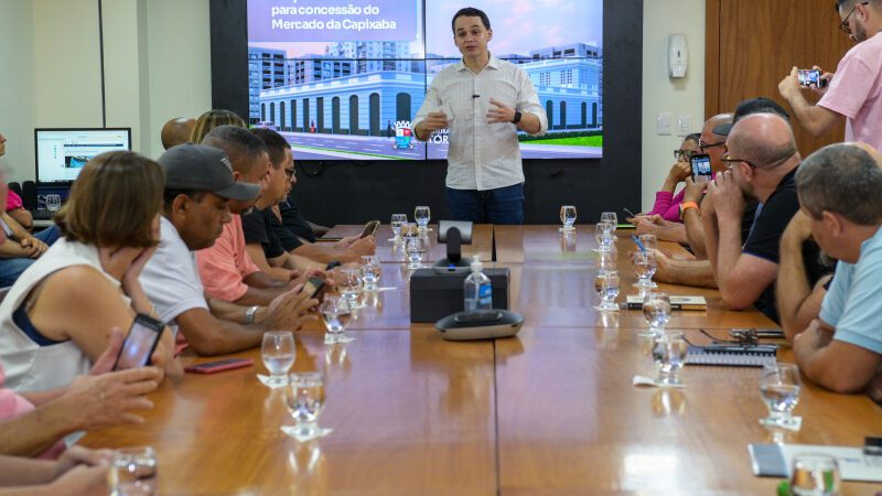 Lançado edital para concessão do Mercado da Capixaba