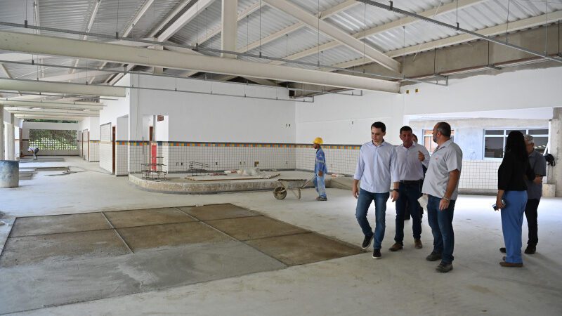 Novo Cmei em tempo integral de Tabuazeiro está com 75% das obras concluídas