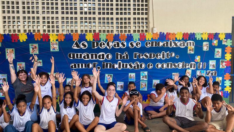 Escolas da capital promovem atividades de conscientização sobre o autismo