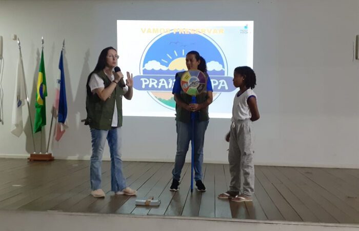 Bate-papo educativo promove sensibilização ambiental de alunos da rede municipal