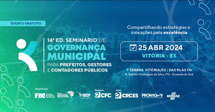 Estratégias da contabilidade de Vitória serão compartilhadas em evento