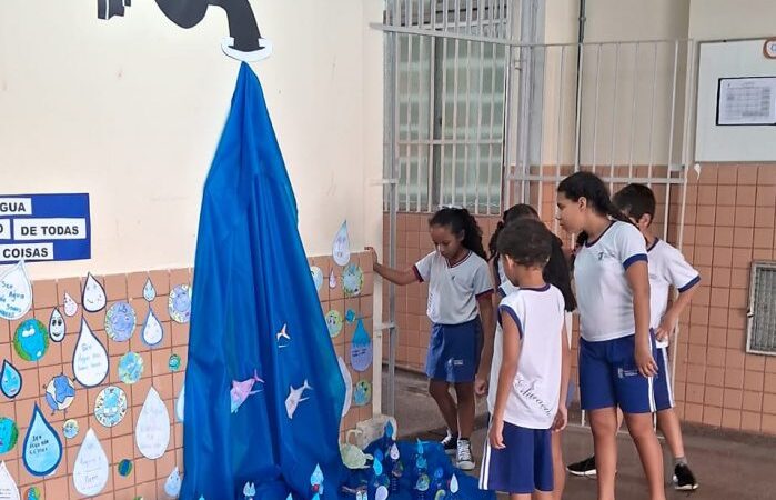 Sequência didática cativa estudantes e destaca importância de preservar a água
