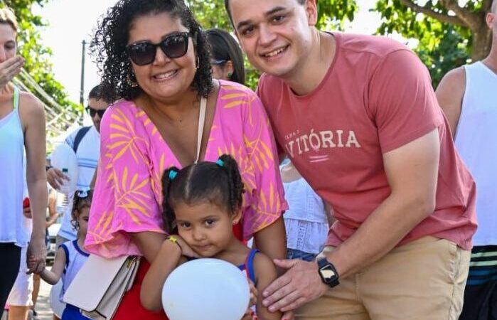 Caminhada da Paz do Cmei Rubem Braga: integração e valores familiares