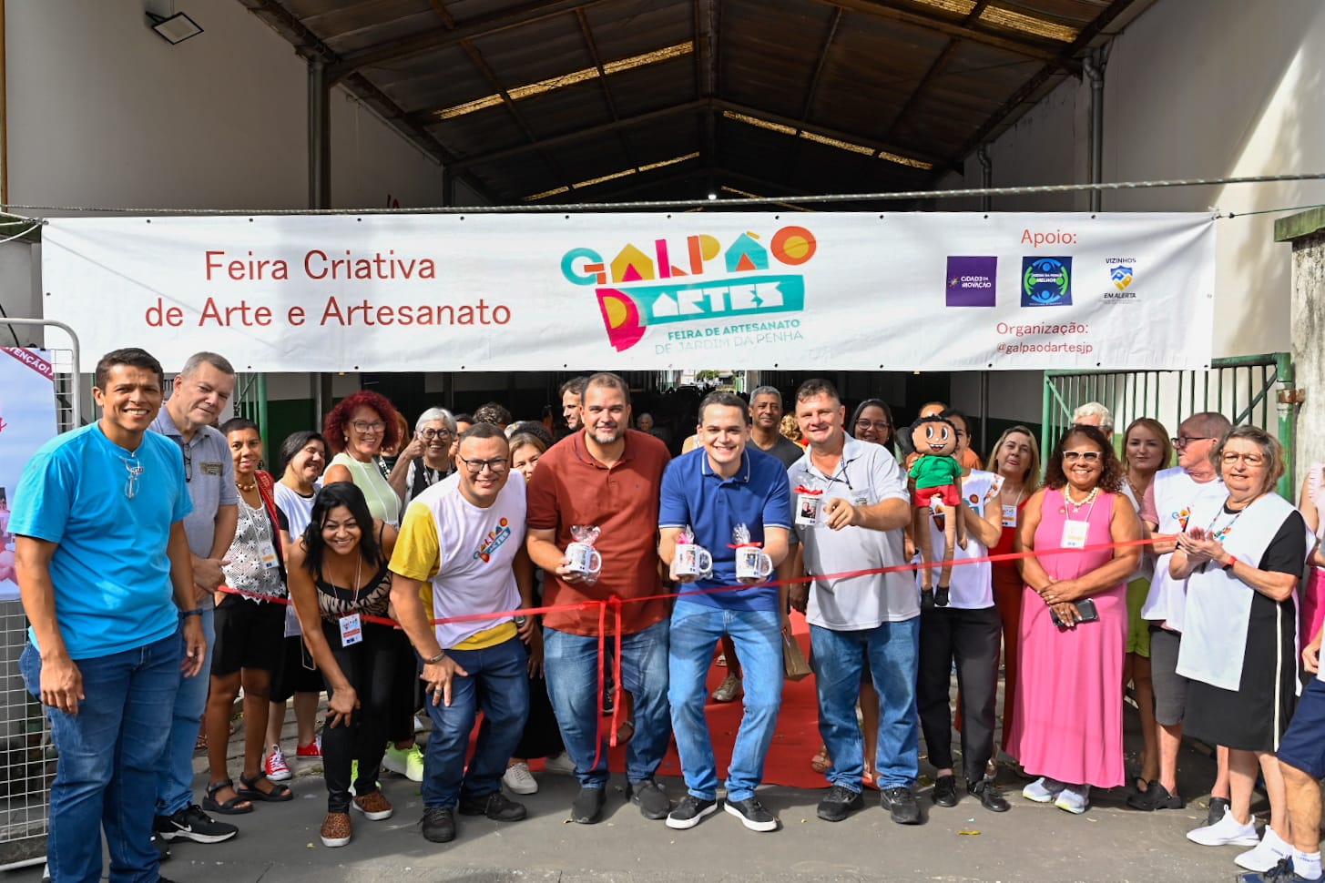 Pazolini é reconhecido pelo projeto Galpão D’Artes em evento de valorização cultural