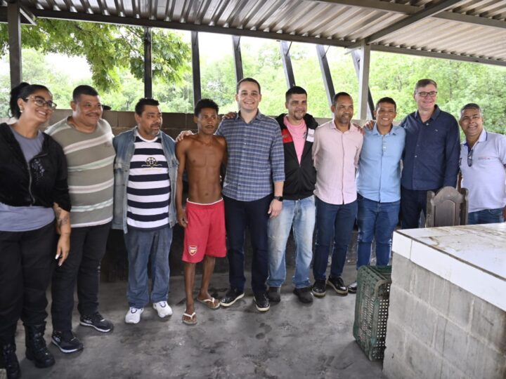 Pazolini visita obra da 2ª fase da Nova Orla da Grande São Pedro