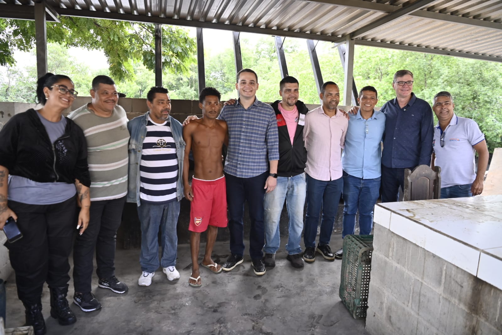 Pazolini visita obra da 2ª fase da Nova Orla da Grande São Pedro