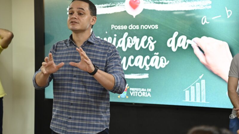 Pazolini nomeia professores aprovados em concurso
