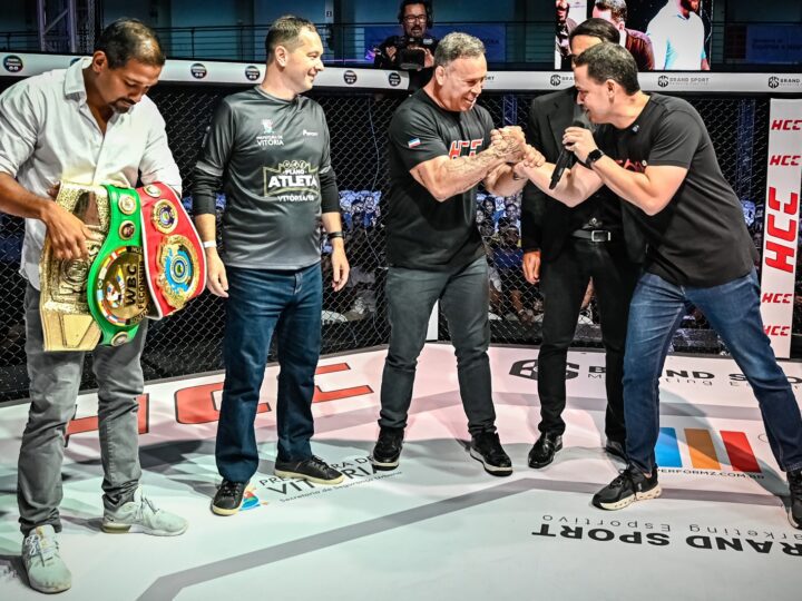 Público prestigia noite de lutas no Ginásio do Tancredão em evento oficial de MMA