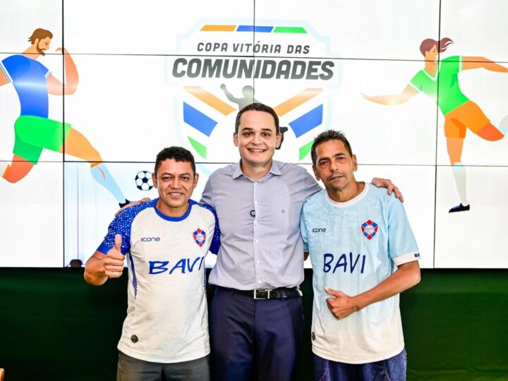 Pazolini lança a maior competição de futebol amador do ES, a Copa Vitória das Comunidades