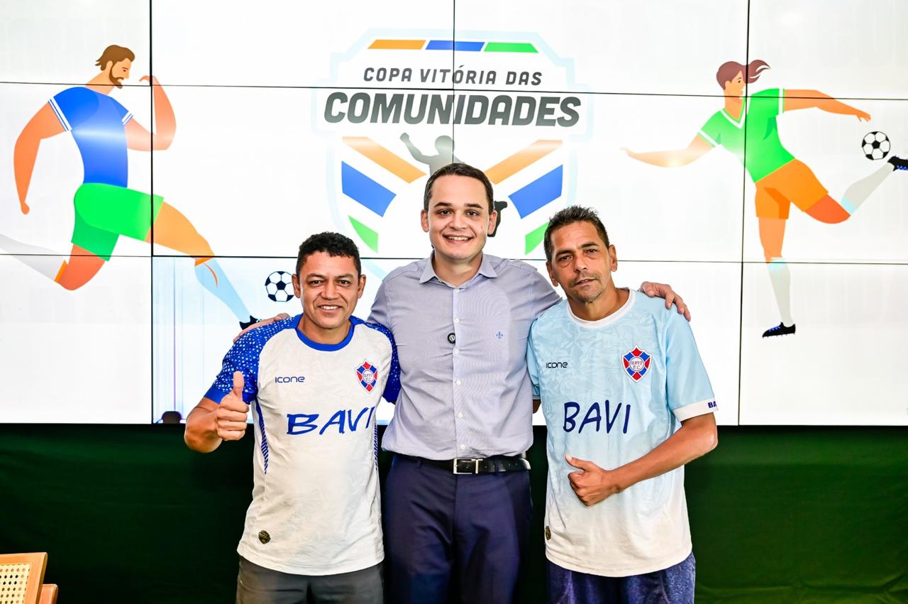 Pazolini lança a maior competição de futebol amador do ES, a Copa Vitória das Comunidades