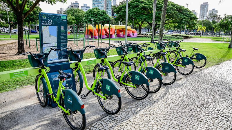 Vitória e Vila Velha liberam bicicletas compartilhadas de graça nesta semana