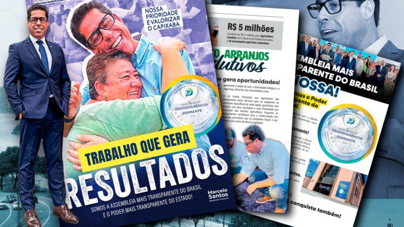 Agora é oficial: capixabas podem acessar a revista digital de prestação de contas do deputado Marcelo Santos