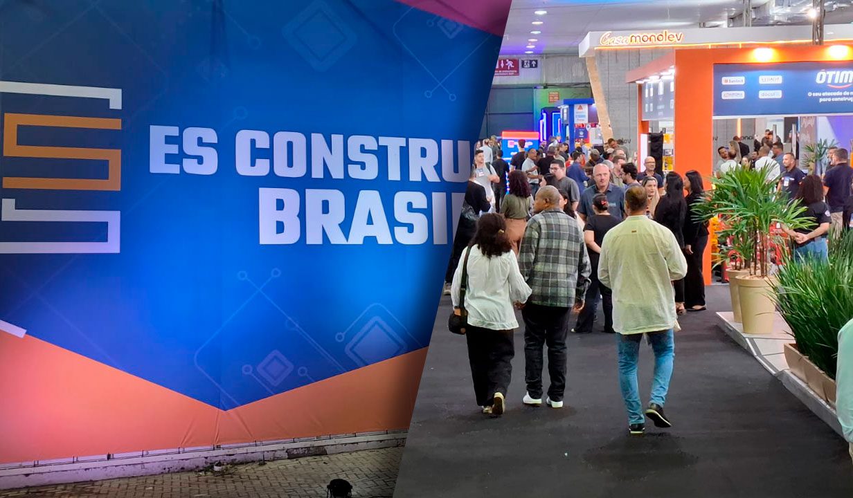 ES Construção Brasil 2025 começa com casa cheia e promete movimentar R$ 600 milhões no setor da construção capixaba