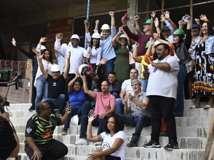 Pazolini visita obras da nova EMEF Irmã Jacinta, no Romão, obra aguardada a décadas pela comunidade
