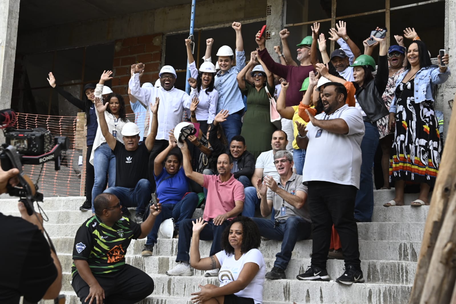 Pazolini visita obras da nova EMEF Irmã Jacinta, no Romão, obra aguardada a décadas pela comunidade