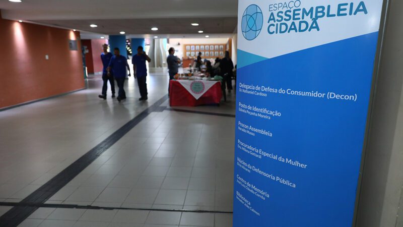 Serviços ao cidadão na Assembleia Legislativa retornam ao atendimento presencial nesta segunda (4)