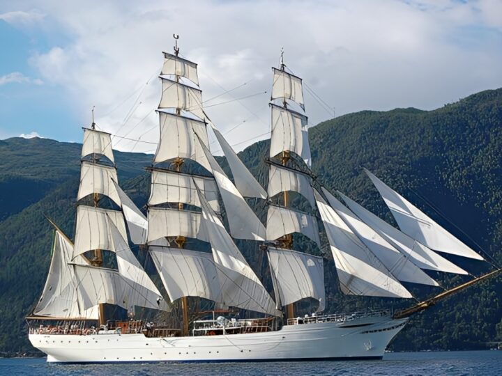 🛳️ Navio-Veleiro “Cisne Branco” abre suas portas ao público em Vitória