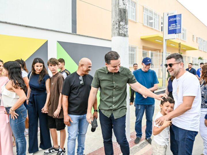Vitória 474 anos: CMEI em tempo integral Sebastião Perovano é entregue no bairro Jabour