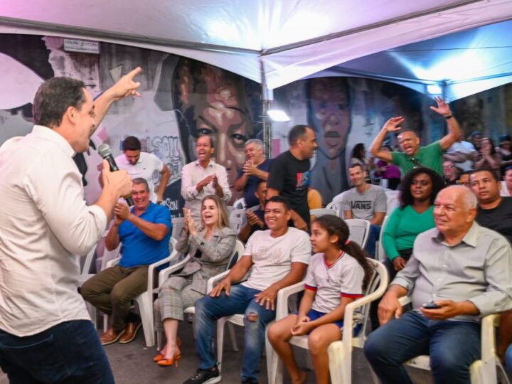 Pazolini inaugura novas torres de iluminação no Bairro Jesus de Narareth que ganhará novo Parque