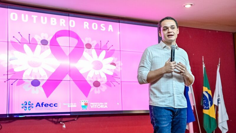 Pazolini abre a Campanha Outubro Rosa