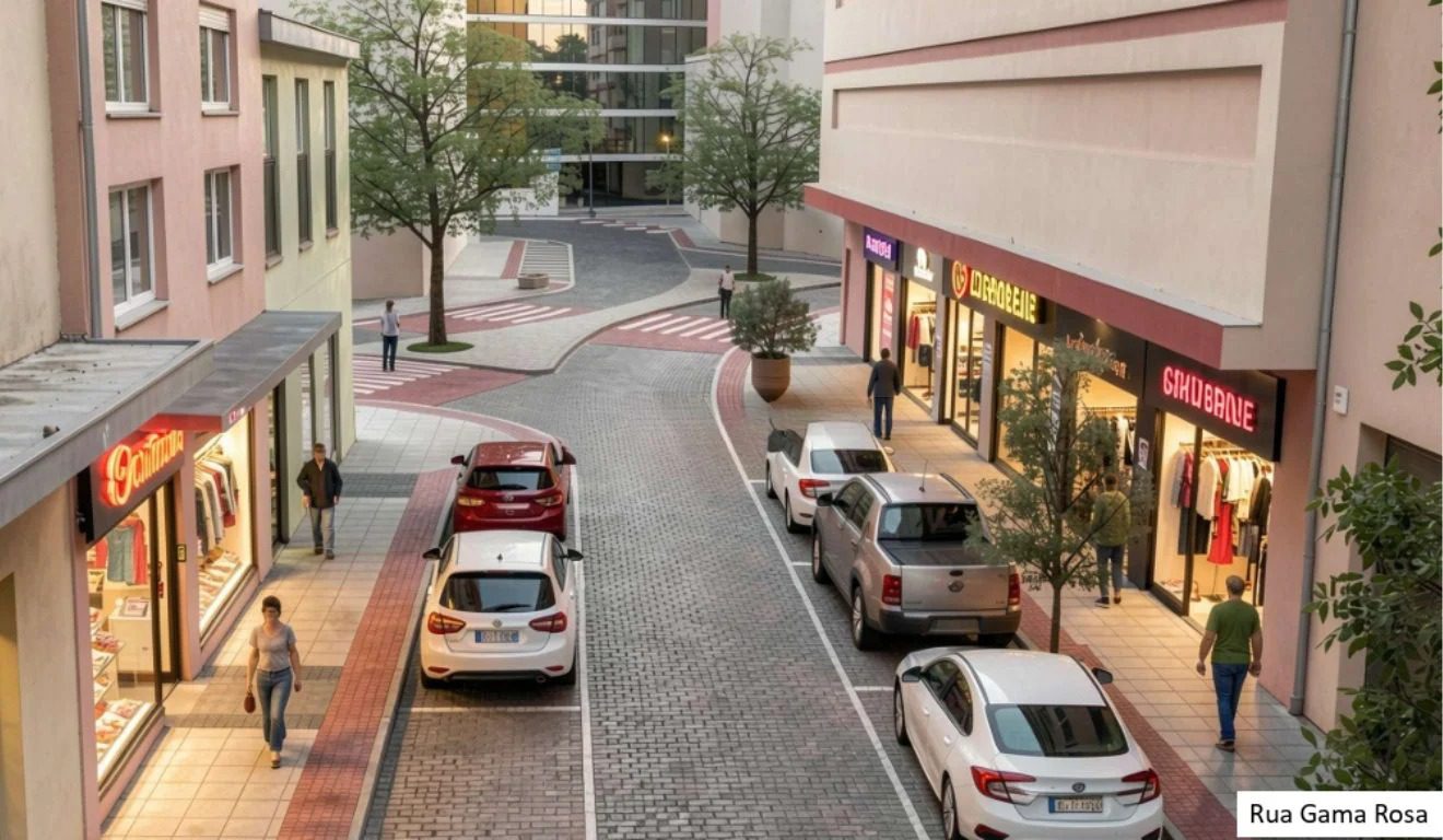 Centro de Vitória passa por revitalização com granito, blocos intertravados e foco no pedestre