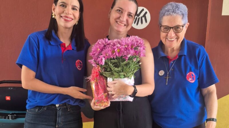 Ação especial no Centro Educacional Agostiniano promove cuidado e acolhimento para mães