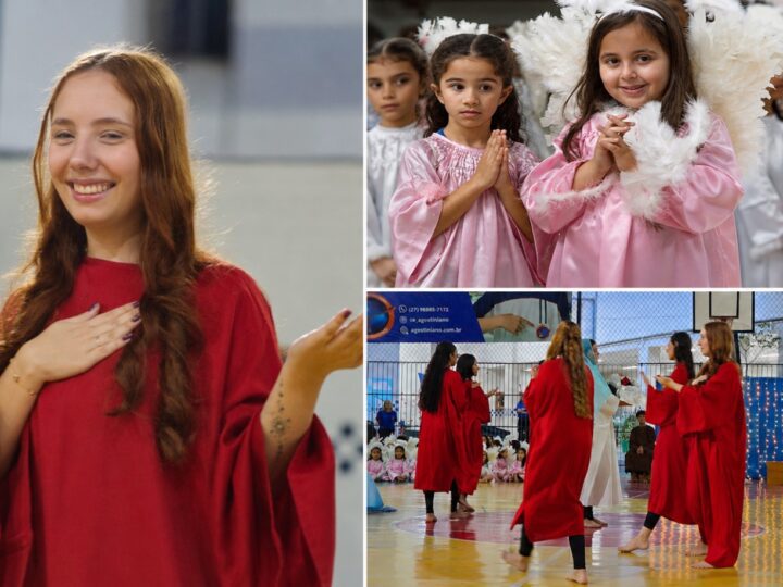Coroação de Maria emociona famílias e reforça valores de fé no Centro Educacional Agostiniano