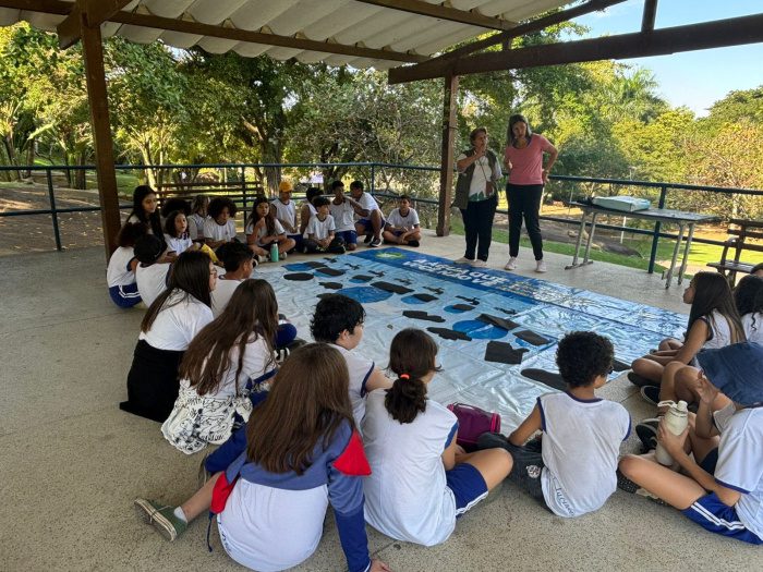 Projeto Quatro Estações transforma Parque Pedra da Cebola em sala de aula ao ar livre para 200 crianças