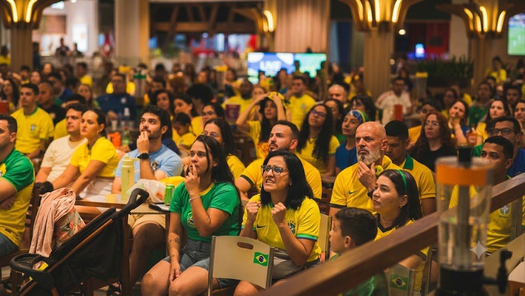 Brasil em campo: expediente é alterado e serviços terão horário especial na próxima segunda-feira