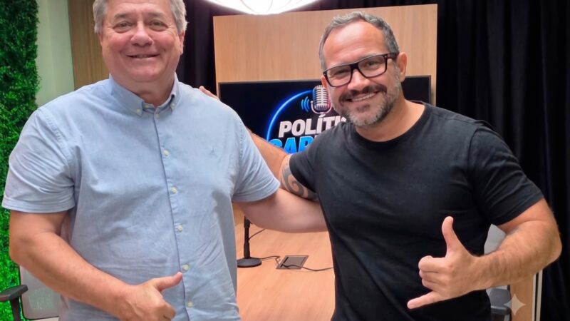 Ex-prefeito de Vitória debate mobilidade, saneamento, desenvolvimento regional e os rumos da política nacional