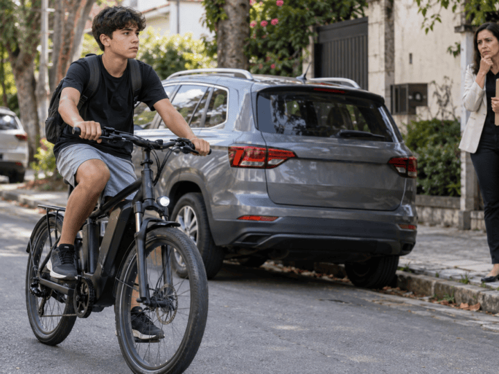 Uso de bicicleta elétrica por menores pode interferir na cobertura do seguro