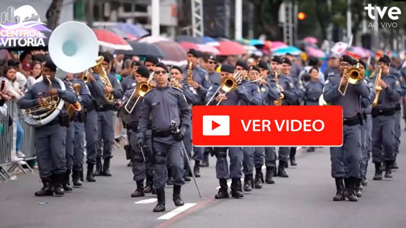 Perdeu o 7 de Setembro? Desfile completo na Beira-Mar de Vitória está disponível para assistir