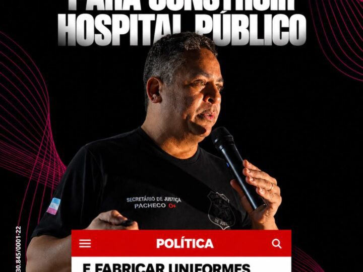 Ele colocou presos para construir hospital público e produzir uniformes escolares; agora disputa vaga na Câmara Federal