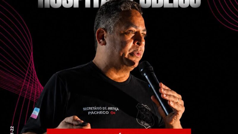 Ele colocou presos para construir hospital público e produzir uniformes escolares; agora disputa vaga na Câmara Federal