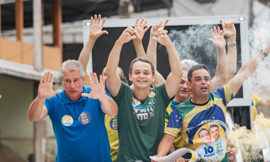 Lorenzo Pazolini alcança 54,08% das intenções de voto em nova pesquisa do Instituto Perfil