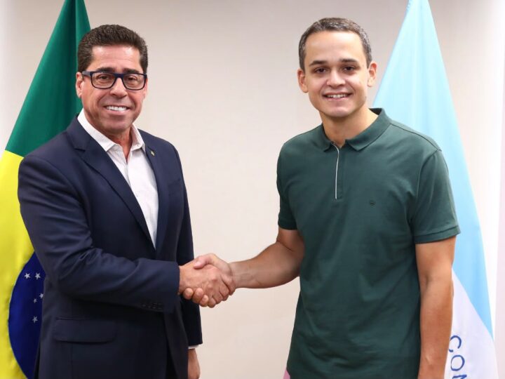 Pazolini e presidente da Assembleia Legislativa se reúnem para fortalecer diálogo institucional