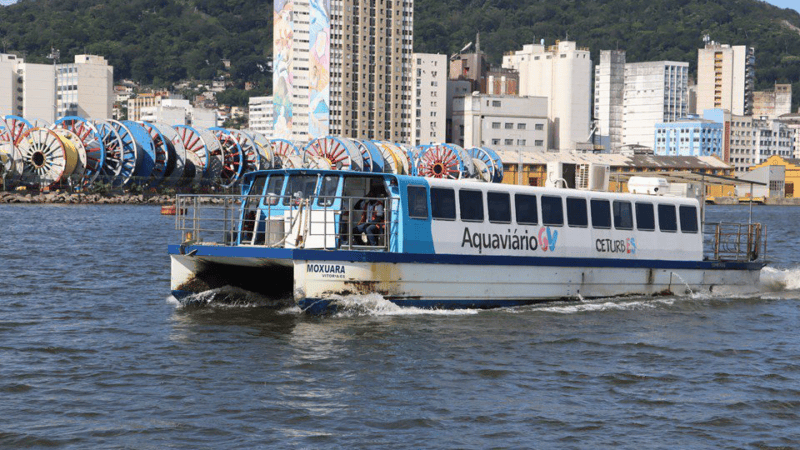 Aquaviário terá pausa neste sábado; veja os horários
