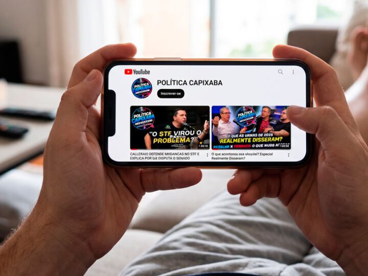 Política Capixaba chega a mil inscritos no YouTube e celebra 20 anos de história com expansão digital