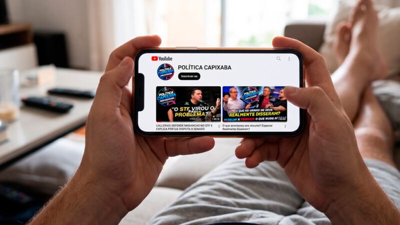 Política Capixaba chega a mil inscritos no YouTube e celebra 20 anos de história com expansão digital