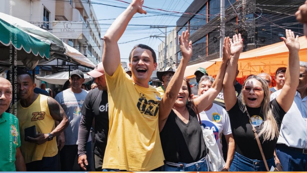 Pazolini ganha força na reta final e chega a 55,29% dos votos válidos, indica Quaest