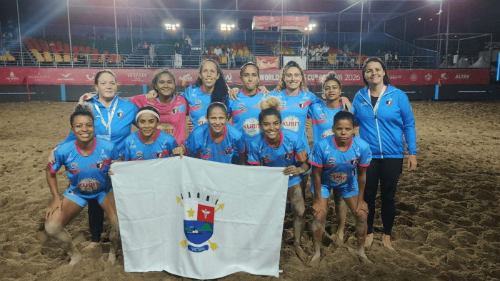 Equipe de Vitória disputa Mundial de Clubes de Futebol de Areia na Turquia