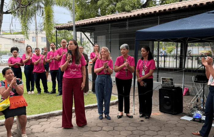 Outubro Rosa: ação mobiliza moradores e reforça prevenção em Vitória
