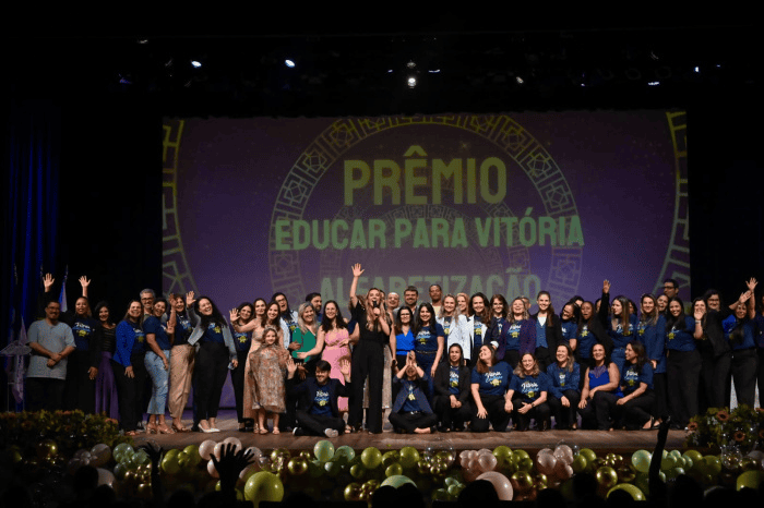 Prêmio Educar destaca escolas de Vitória por resultados no Ideb